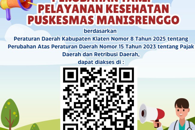 PERUBAHAN TARIF PELAYANAN KESEHATAN PUSKESMAS MANISRENGGO