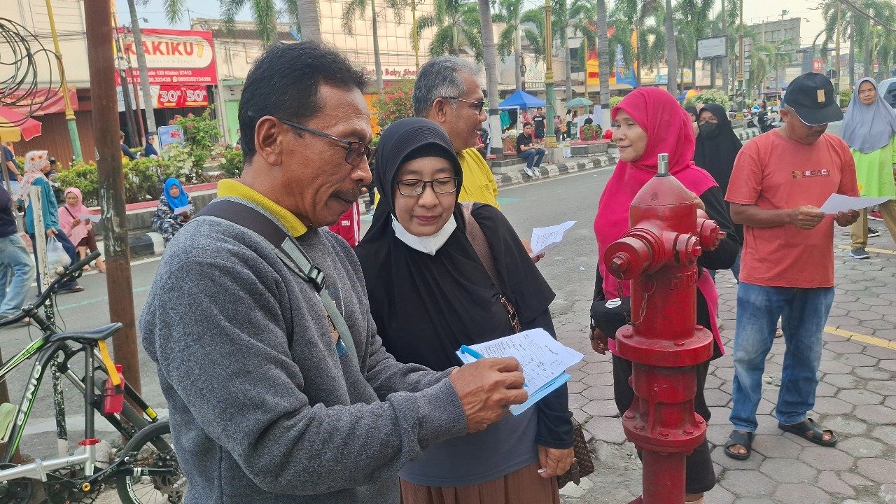 Langkah Sehat, Senyum Sehat - Puskesmas Manisrenggo di Car Free Day (CFD) Klaten !