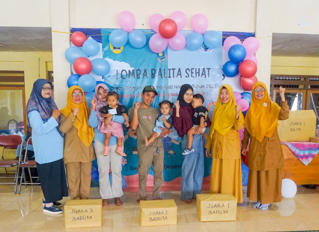 Ciptakan Generasi Emas, Desa Kepurun Sukses Gelar Lomba Bayi dan Balita Sehat 2025