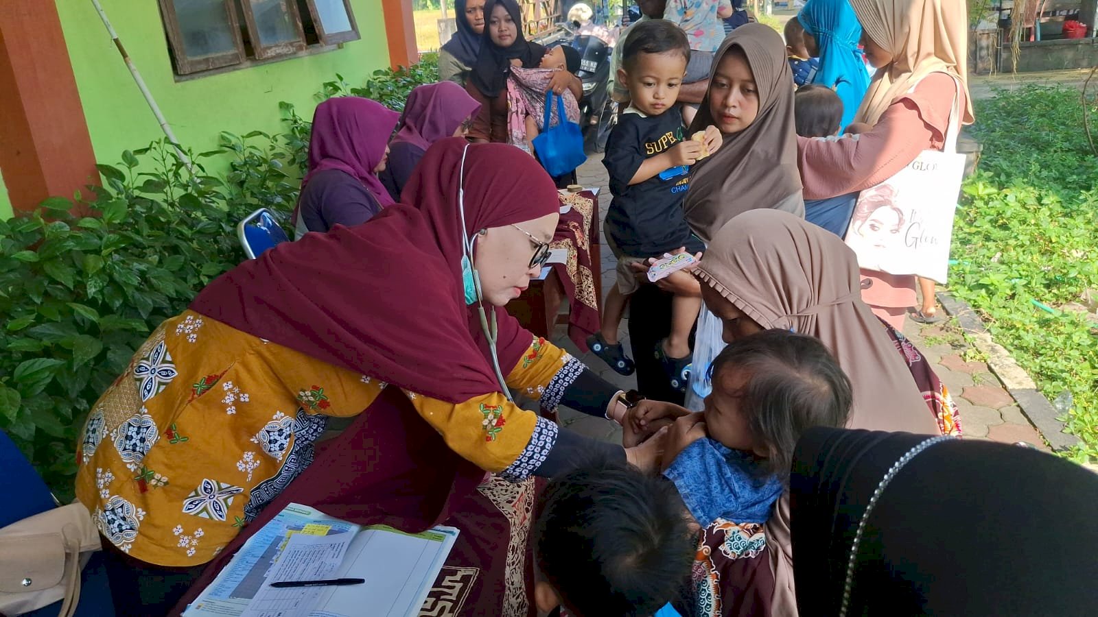 ORI Campak: Upaya Bersama Lindungi Bayi dan Balita di Kecamatan Manisrenggo