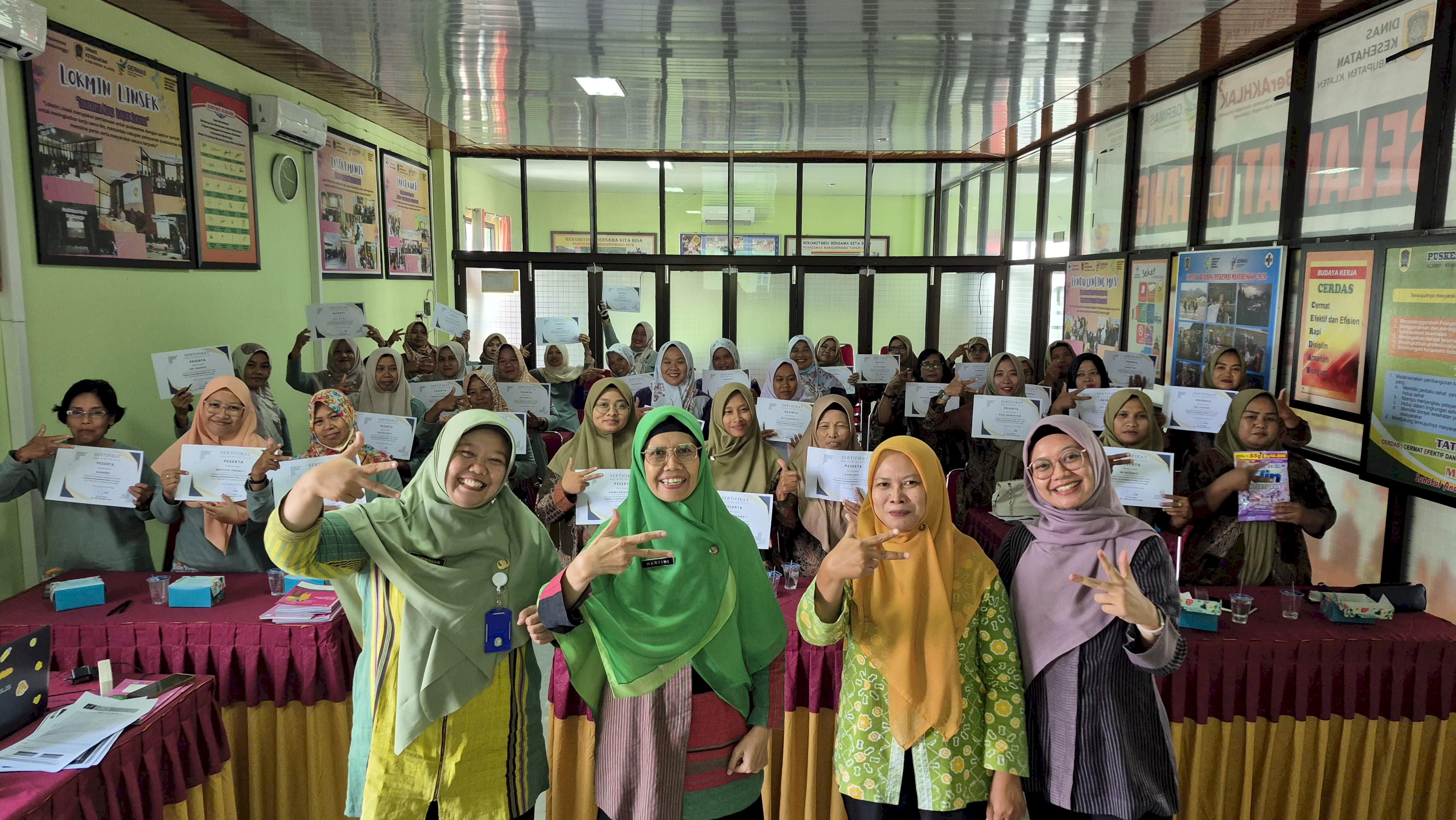 Dari Ibu Hamil hingga Lansia: Kader Posyandu Dibekali 25 Kompetensi Dasar Pelayanan Kesehatan