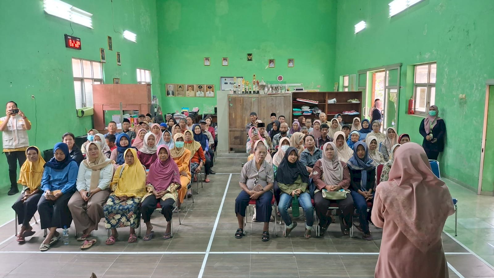 Kolaborasi Skrining TBC dan Cek Kesehatan Gratis : Bersama Melangkah, Bersama Lawan TBC. 