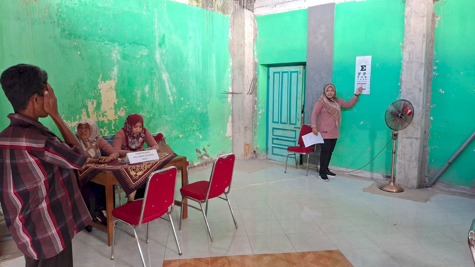 Kolaborasi Skrining TBC dan Cek Kesehatan Gratis : Bersama Melangkah, Bersama Lawan TBC. 